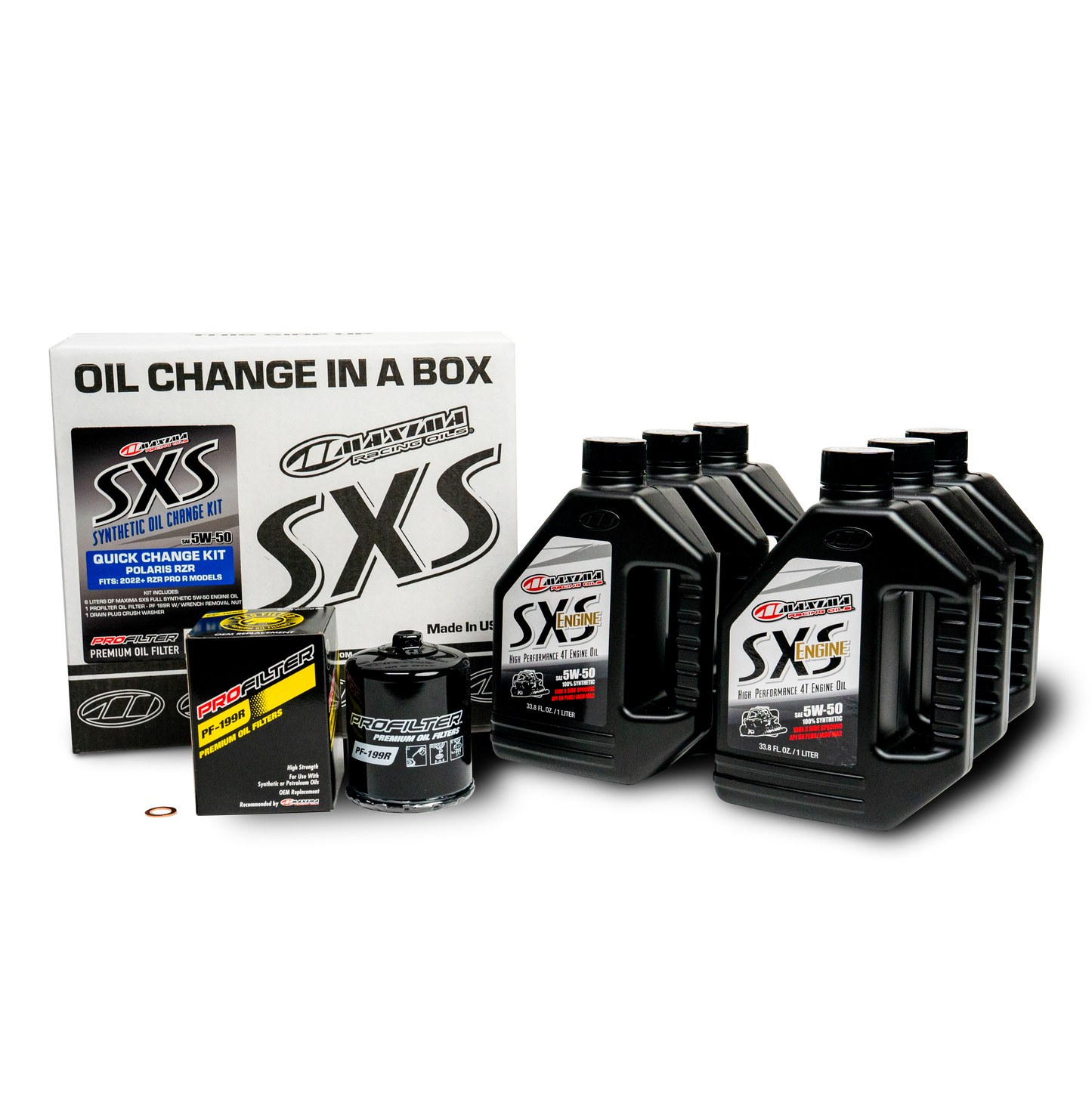 PRO R OIL CHANGE KIT 5W50