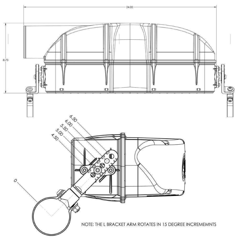 S&B Particle Separator - install diagram