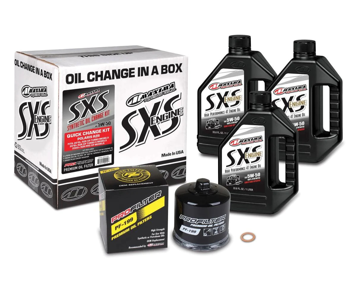 RZR TURBO OIL CHANGE KIT 5W50